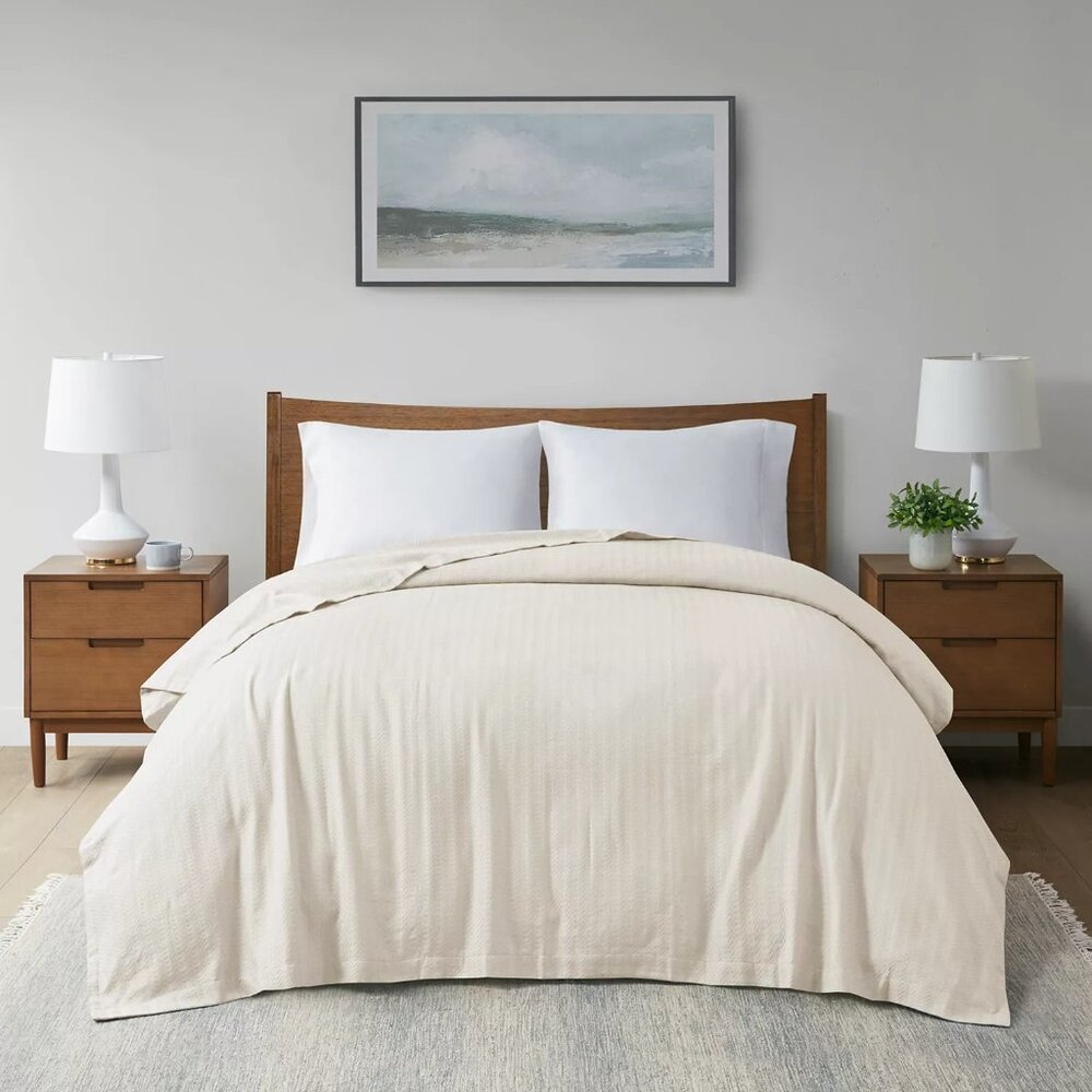 NEW HOTEL COLLECTION 100% Egyptian Cotton Blanket King